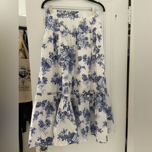 Abercrombie & Fitch Floral Maxi Skirt